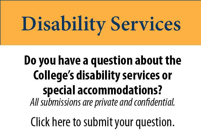 Disability Questions for Tri-County Community College Students